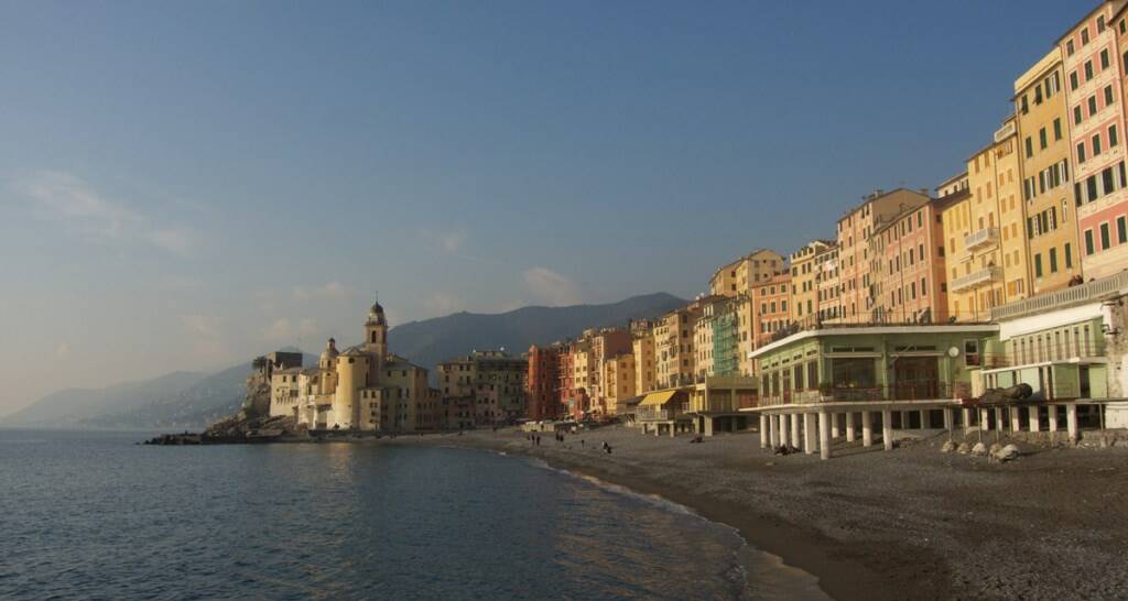 La passeggiata a mare di Camogli.