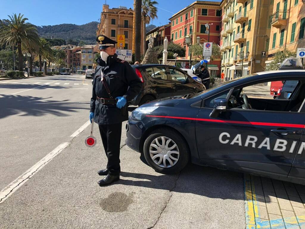 Controlli stradali serrati di Polizia e Carabinieri a Santa Margherita Ligure