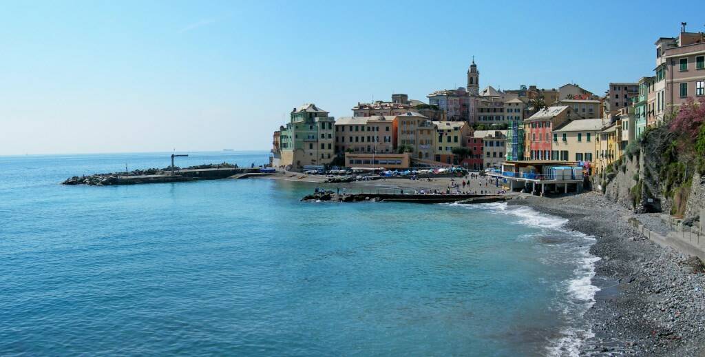 Panorama della Pieve di Bogliasco.