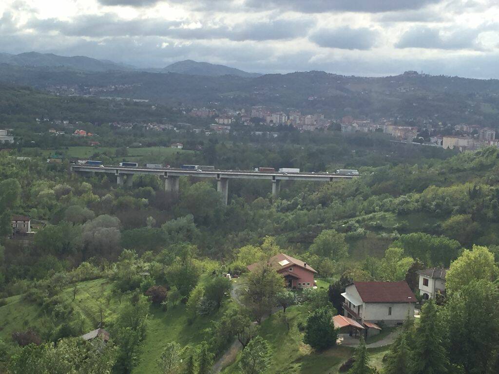 traffico, autostrada, code