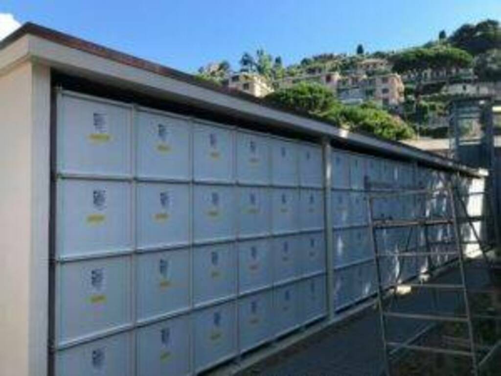 loculi, cimitero, camogli