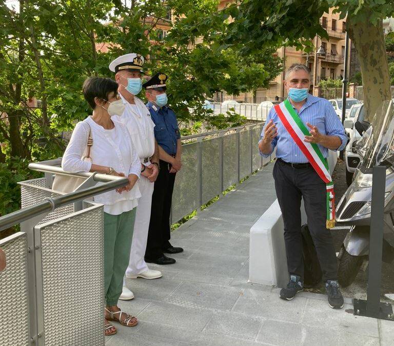 Camogli passerella via Bettolo