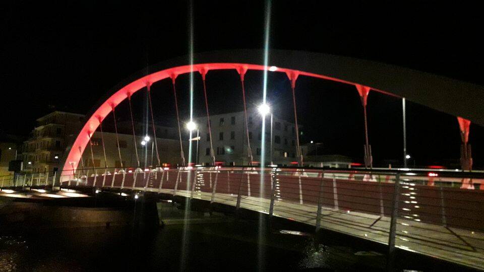 ponte di riva rosso (ph sestri levante su fb)