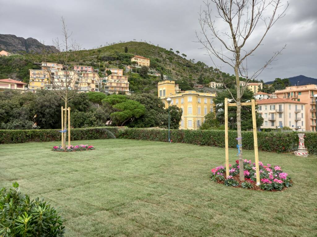 levanto, giardini, ex stazione