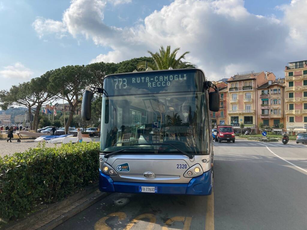 bus, amt, 773, camogli