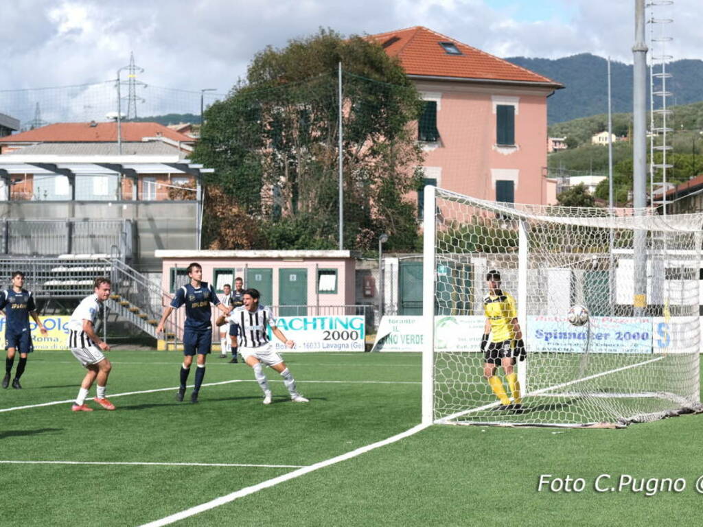 Calcio/ Poche sbavature, la Lavagnese infila 4 reti al Busalla