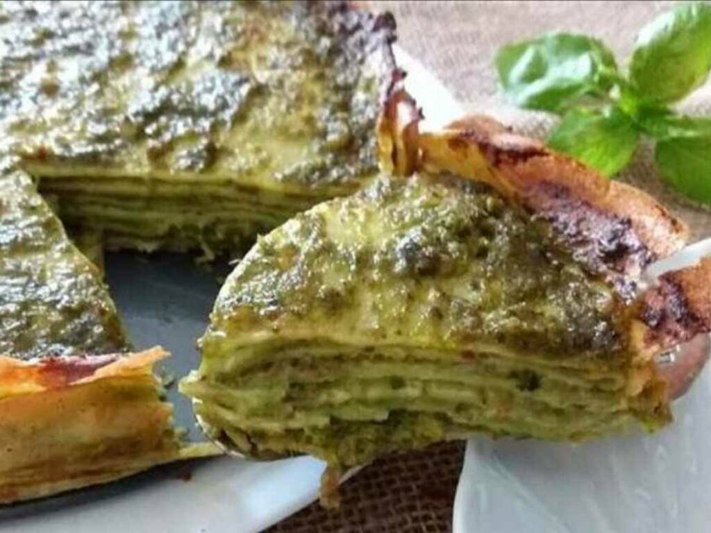 Le ricette di Renzo Bagnasco: crêpes al pesto